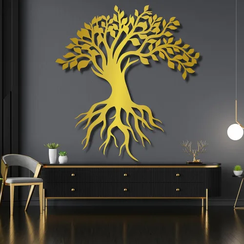 Miniatura 4 de Decoración de pared de árbol de la vida, árbol de la vida, árbol de la vida, decoración de pared de árbol de metal grande, regalo de inauguración