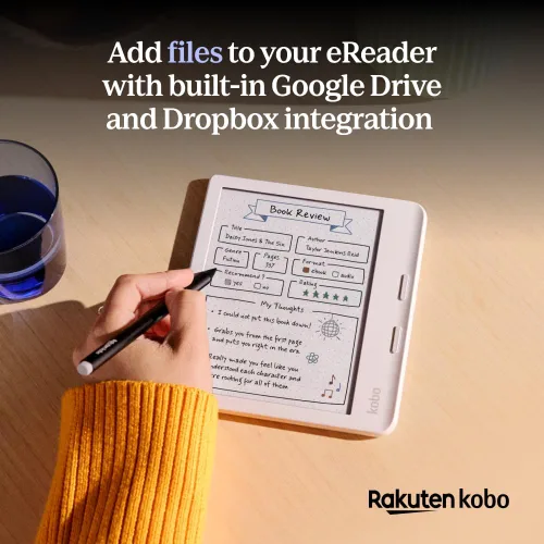 Miniatura 9 de Kobo Libra Colour eReader Pantalla Kaleido™ 3 de tinta E sin deslumbramiento de 7 pulgadas Opción de modo oscuro Audiolibros Resistente al