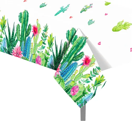 Miniatura 8 de 1 paquete de mantel de plástico con diseño de bandera americana del 4 de julio para fiesta, 54 x 87 pulgadas de largo, mantel rectangular para bufé