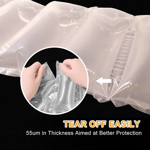 Miniatura 7 de Almohadas de aire para envío con bomba de embalaje, bolsas de aire, 200 unidades inflables, suministros de envío, relleno de caja