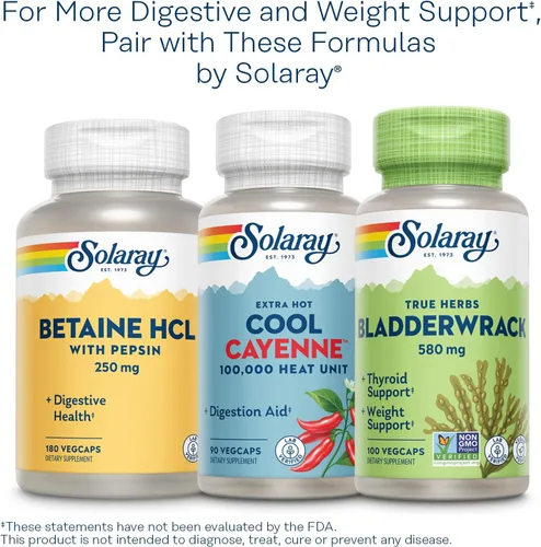 Miniatura 9 de SOLARAY Lipotropic 1000 Plus Cápsulas Vitaminas 100 Recuento