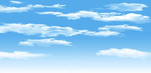 Miniatura 8 de AOFOTO Telón de fondo de nube blanca cielo azul de 5 x 3 pies para sesión de fotos de cielo soleado para fotografía de niños, recién nacidos, baby