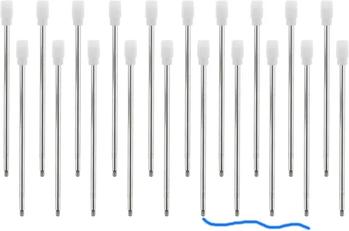 Miniatura 8 de Oddmoal Bolígrafos de metal de lujo, bolígrafo de arena líquida dinámica con purpurina flotante para suministros de oficina, tinta negra, 12