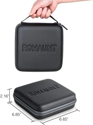 Miniatura 3 de ROMAUNT - Soporte para cápsulas de café compatible con K-Cup, accesorio para cafetera portátil de campamento, funda protectora de transporte