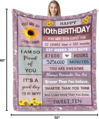 Miniatura 8 de Regalos de cumpleaños para niñas de 10 años, regalos para niñas de 10 años, regalo de cumpleaños número 10 para niñas y niños, los mejores regalos