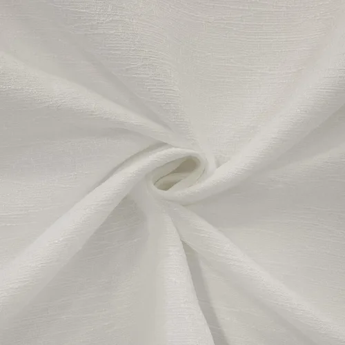 Miniatura 6 de Loft Living Davos Textered Jacquard - Cortina de doble cabezal de 52 x 84 pulgadas, color blanco roto