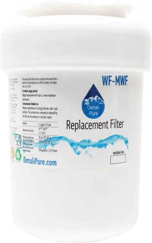 Miniatura 2 de Denali Pure Paquete de 3 filtros de agua de repuesto para refrigerador General Electric PFSS6PKWBSS - Compatible con cartucho de filtro de agua