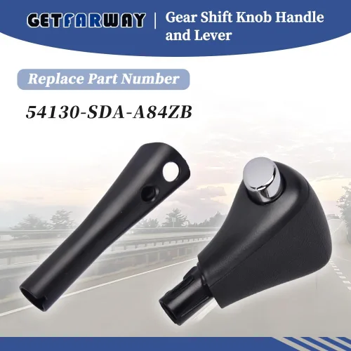 Miniatura 3 de 54130-SDA-A84ZB Pomo de palanca de cambios compatible con Honda Accord 2003-2005
