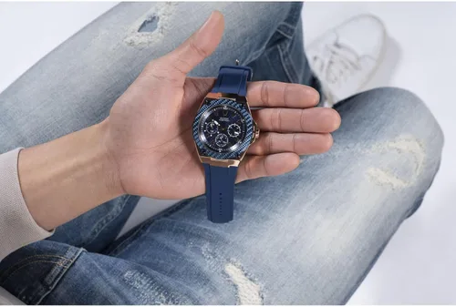 Miniatura 6 de GUESS Reloj de cuarzo de acero inoxidable para hombre
