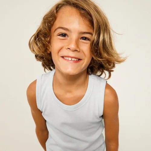 Miniatura 26 de HonestBaby Camisetas musculares sin mangas 100% algodón orgánico para bebés y niños pequeños, niñas
