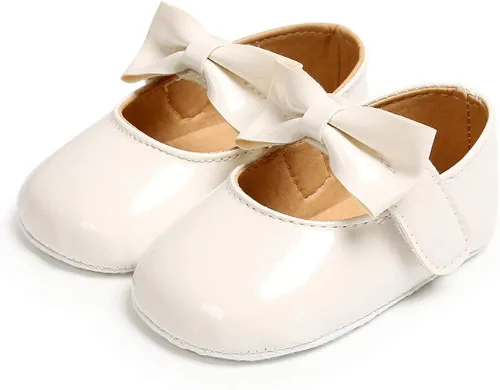 Miniatura 2 de Mocasines para bebé de princesa brillante Mary Jane vestidos, zapatos de primera calidad, ligeros, suela suave, zapatos para cuna, zapatos para niños
