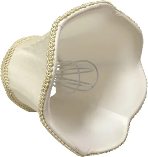 Miniatura 2 de Royal Designs, Inc. CSO-1029-5BG, lámpara de araña festoneada con clip, color beige, 1 unidad