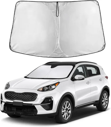 Miniatura 323 de EcoNour Parasol para parabrisas compatible con Hyundai Tucson 2016-2019 2020 2021, visera solar para parabrisas delantero y ventana, bloqueador