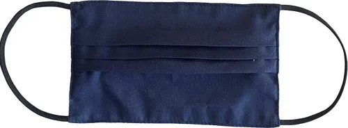 Miniatura 13 de Avery Hill Tapabocas en tela de algodón, lavable, reutilizable, protección contra el polvo y polución, Fishbone Turquesa Bronceado