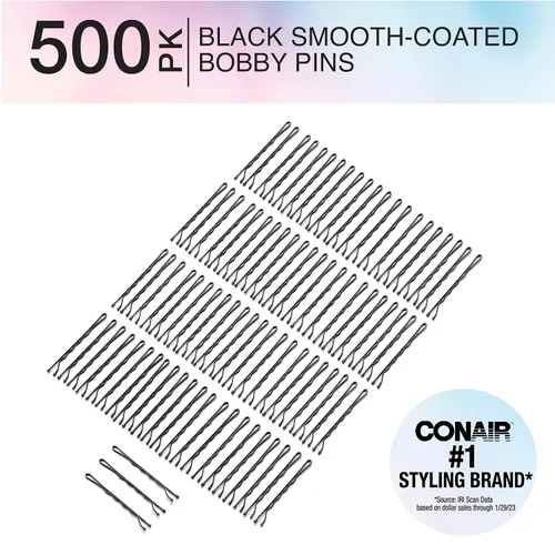 Miniatura 2 de Horquillas en envase color negro de Conair, Negro
