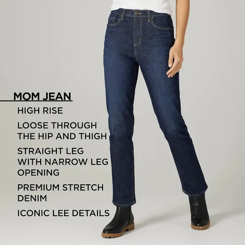 Miniatura 5 de Lee Jeans Mom de talle alto para mujer