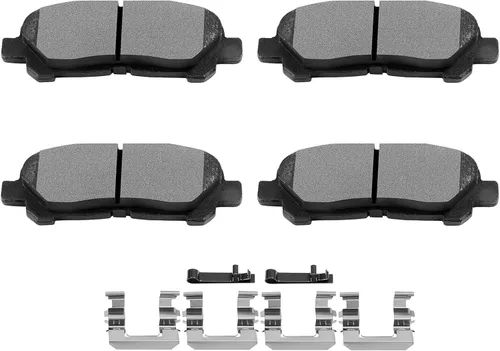Miniatura 26 de SCITOO Kits de pastillas de freno semimetálicas D757 - Reemplazo trasero para Ford Excursion 2000-2005, F-250 Super Duty 1999-2004, F-350 Super Duty