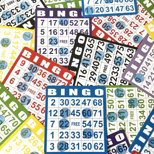 Miniatura 5 de YH Poker 1000 fichas de marcadores de fichas de bingo – Discos de plástico, juego de contadores de fichas, ideal para fiestas, aula, juegos, noche