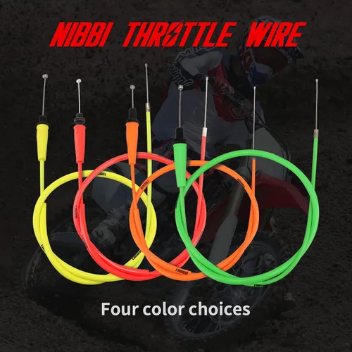 Miniatura 7 de NIBBI Cable de acelerador 93.5cm, Cable de acelerador ajustable universal de repuesto para motocicleta 36.8", Para Dirt Bike Pit Bike YAMAHA
