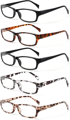 Miniatura 17 de Kerecsen - Lentes para computadora y lectura, para mujer, con bloqueo de luz azul, diseño moderno con estampados, ideales para lectura y uso diario