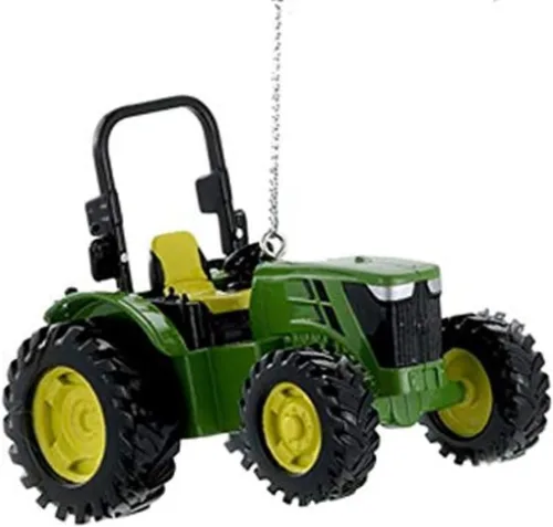 Miniatura 2 de John Deere Utility Tractor Adorno de Navidad Decoración Kurt Adler JR1156 Nuevo