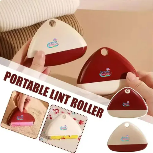Miniatura 2 de Rodillo profesional quitapelusas para ropa, pelo de mascotas, eliminación de polvo, reutilizable (blanco)
