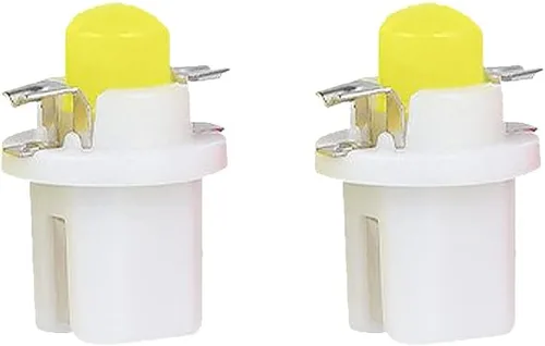 Miniatura 8 de Bombillas para velocímetro de cúmulo de calibre superbrillantes 17 18 27 37 58 86 2721 Bombilla T5 B8.5d COB 1SMD LED para tablero de instrumentos