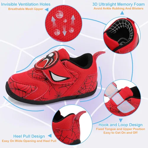 Miniatura 3 de JOINFREE Tenis para niños y niñas, transpirables, antideslizantes, para caminar