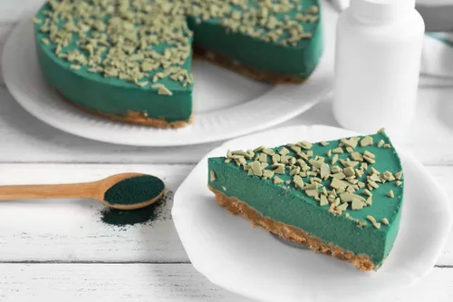 Miniatura 6 de Polvo de espirulina orgánica, 1 libra, sin OMG, Kosher, algas azules y verdes crudas, superalimento vegano, a granel, no irradiado, proteína verde