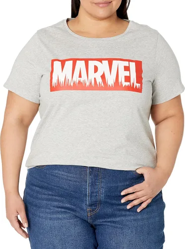 Miniatura 3 de Tienda Essentials Disney Marvel Star Wars Camiseta de manga corta con cuello redondo para mujer, paquete de 2