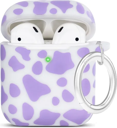 Miniatura 14 de Funda de Airpod Pro de silicona suave - Funda de estuche de carga de LitoDream para AirPods Pro de Apple, lindo protector de estuche para mujeres