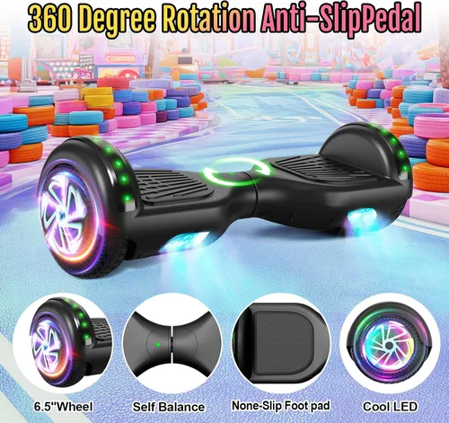 Miniatura 6 de Scooter Seat Attachment, Scooter with Go Kart for Kids Boys Girls Adults, LED Lights, Bluetooth(Include Go-Kart)