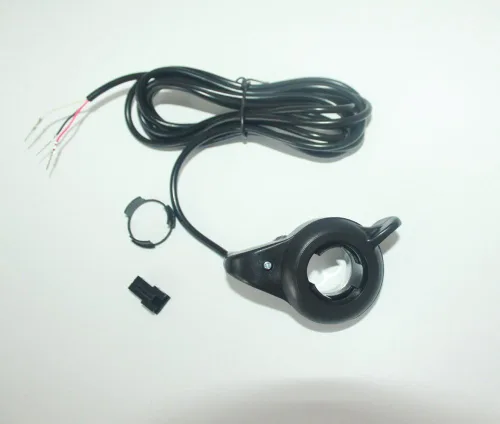 Miniatura 2 de 24 V/36 V/48 V bicicleta eléctrica E-Bike Pulgar Control de velocidad del acelerador Twist Gas Acelerador Scooter Accelerator Pulgar de base simple