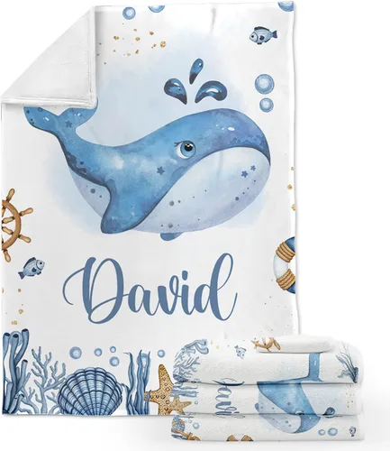Miniatura 25 de ZouZou Mantas de bebé personalizadas con nombre, mantas de bebé personalizadas para niños, manta de bebé de avión, el mejor regalo para bebé, recién