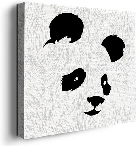 Miniatura 46 de Mavis Print - Lienzo decorativo para pared con diseño de conejo/conejo, 36 x 36 pulgadas, decoración de pared de animales impresos en HD y marco
