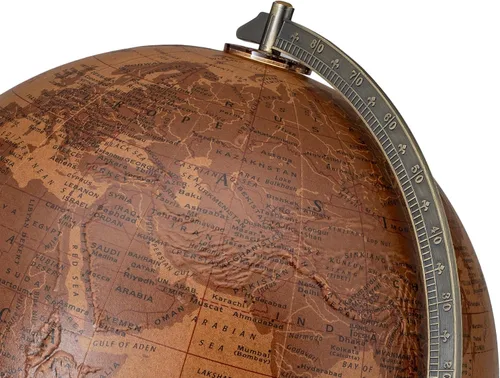 Miniatura 5 de Replogle Globes 35522 - Globo de expedición de cuero, pequeño