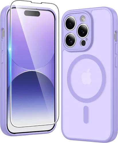 Miniatura 220 de FNTCASE Funda para iPhone 13 Pro-Max: Fundas magnéticas transparentes compatibles con Magsafe Slim anti amarillamiento protección contra caídas