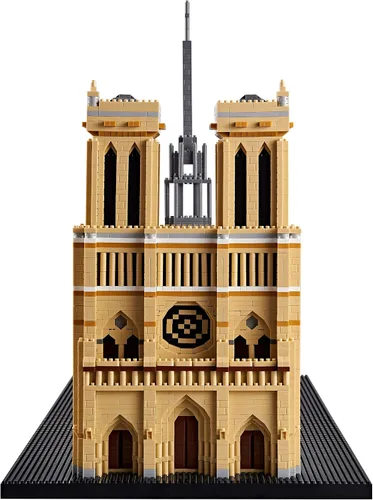 Miniatura 6 de Notre Dame De Paris Colección de micro bloques de construcción famosa mundialmente famosa modelo arquitectura conjuntos para adultos 7380 piezas