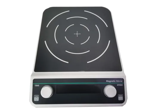 Miniatura 3 de Lab Magnetic Stirrers Magnetic Stirring Instrument with Range of RPM 50-1500rpm 15L Max Volume Working Plate 220 * 220mm Timing 1min - 19h59min