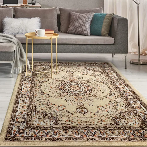Miniatura 19 de Antep Rugs - Alfombra oriental tradicional de 2 x 3 con medallón para interiores Siesta (azul marino, 2 pies x 3 pies)