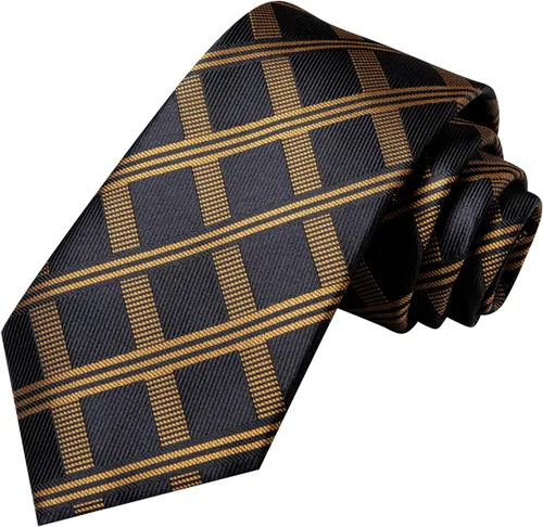 Miniatura 179 de Dubulle Corbata tejida de cachemira para hombre y gemelos de pañuelo para hombre, conjunto de gemelos para boda formal y negocios