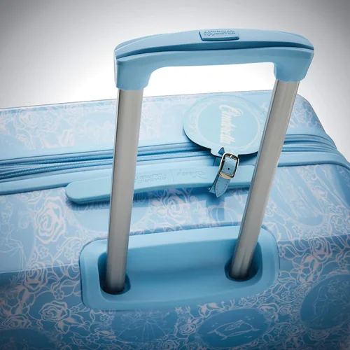 Miniatura 3 de AMERICAN TOURISTER Disney Hardside Luggage with Spinner Wheels, Light Blue, Carry-On 21-Inch