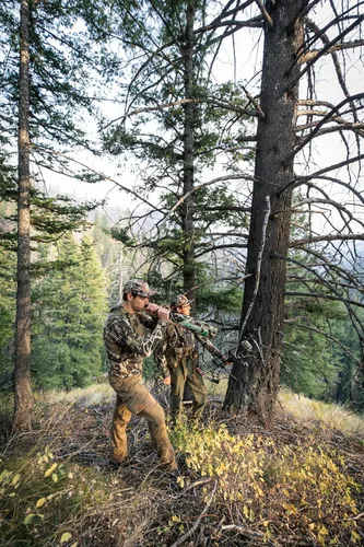 Miniatura 3 de First Lite Mens Obsidian Merino Wool Pant - Versatile Camo Hunting Pants