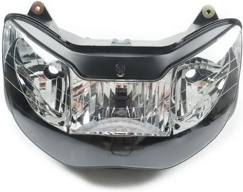 Miniatura 26 de Ensamble de lámpara de faro delantero para motocicleta compatible con Yamaha YZF600 R6 2006 2007 06 07 YZF-R6 Faro frontal transparente para moto