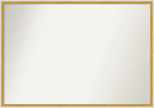 Miniatura 371 de Amanti Art Espejo de baño blanco para sobre el fregadero, 32 x 45 pulgadas, espejo de tocador rectangular blanco esbelto, marco de madera moderno