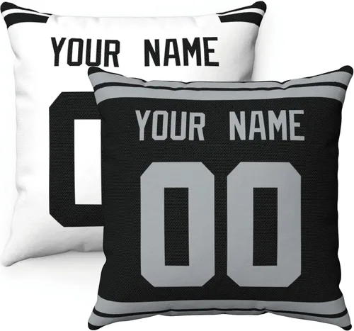 ANTKING 2 paquetes de almohadas personalizadas con cualquier nombre y número para hombres, mujeres y niños Para Las Vegas