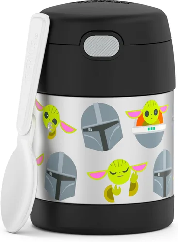 Miniatura 24 de THERMOS FUNTAINER - Tarro de alimentos aislado de 10 onzas, tarro de comida para niños con cuchara plegable, Spider-Man