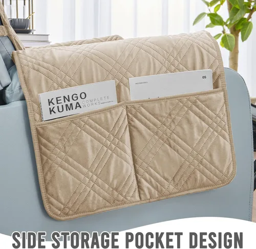 Miniatura 4 de BOCTOPUG Funda de sofá, impermeable y resistente para sofá, perros, gatos y niños (beige)