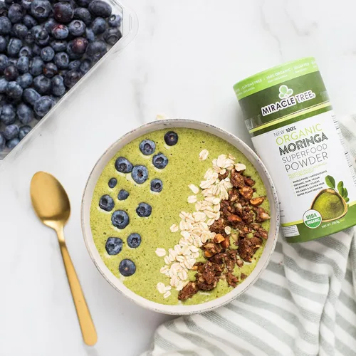Miniatura 5 de Superalimento de moringa orgánica en polvo de Miracle Tree