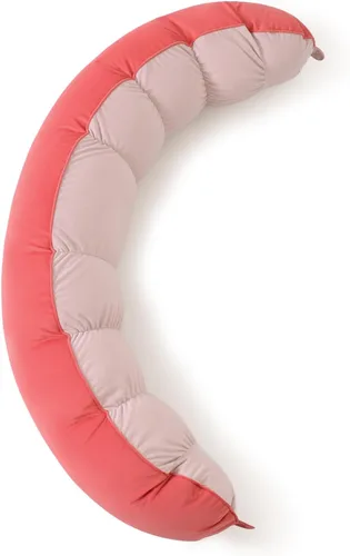 Miniatura 19 de Peallow(Pat. Pend) – Almohada larga redonda para el cuerpo para adultos, almohada de refuerzo para dormir, almohada suave y de apoyo para dormir